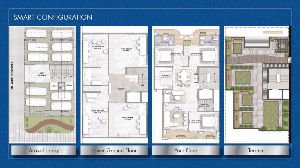 Unit Plan Smart World Sector 61 Gurgaon