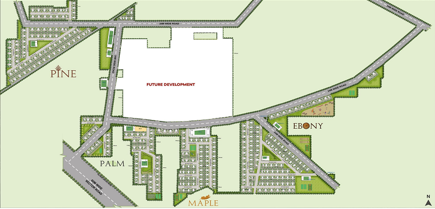 M3M Antalya Hills Site Plan