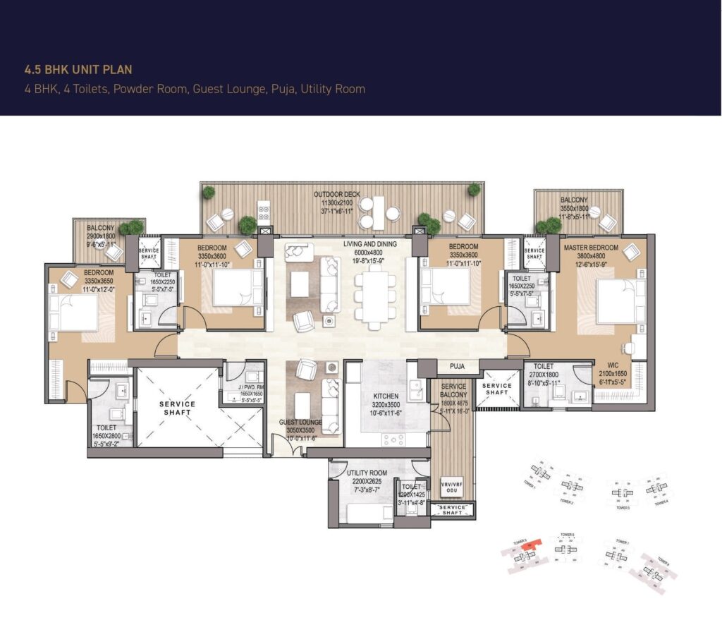 Signature Global De-luxe DXP 4.5 BHK