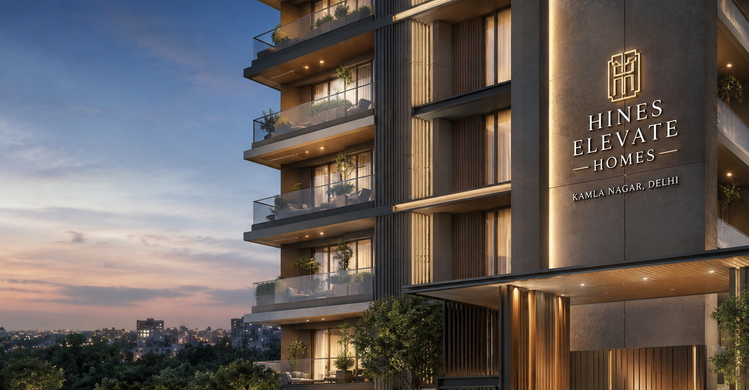 Hines Elevate Homes Kamla Nagar Delhi